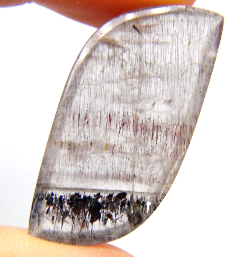 IP6 Super Seven melody stone goethite 22.59ct 36x18x4mm free form