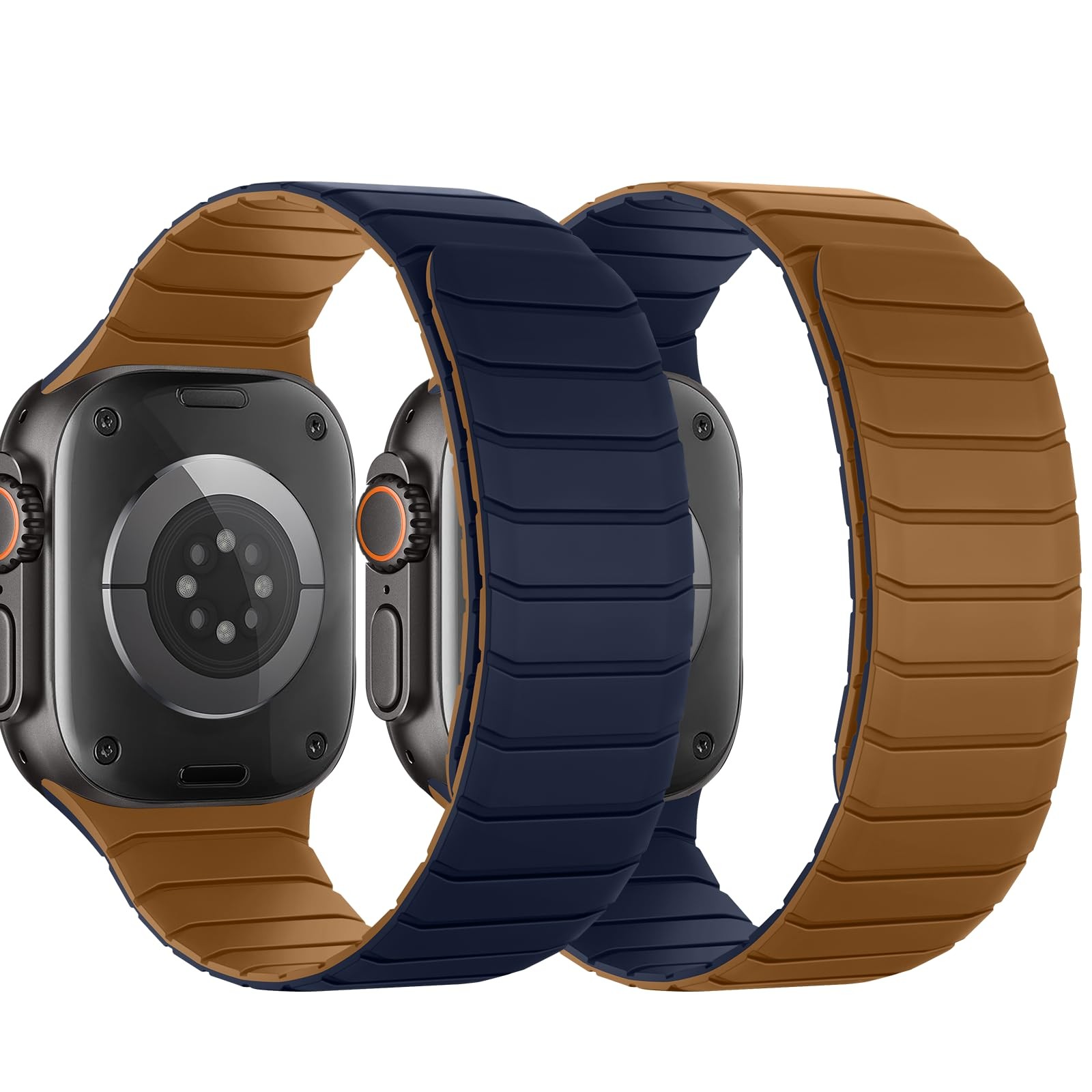 Double Sided Reversible Band Compatible with Apple Watch 42mm (Series 11/10) …