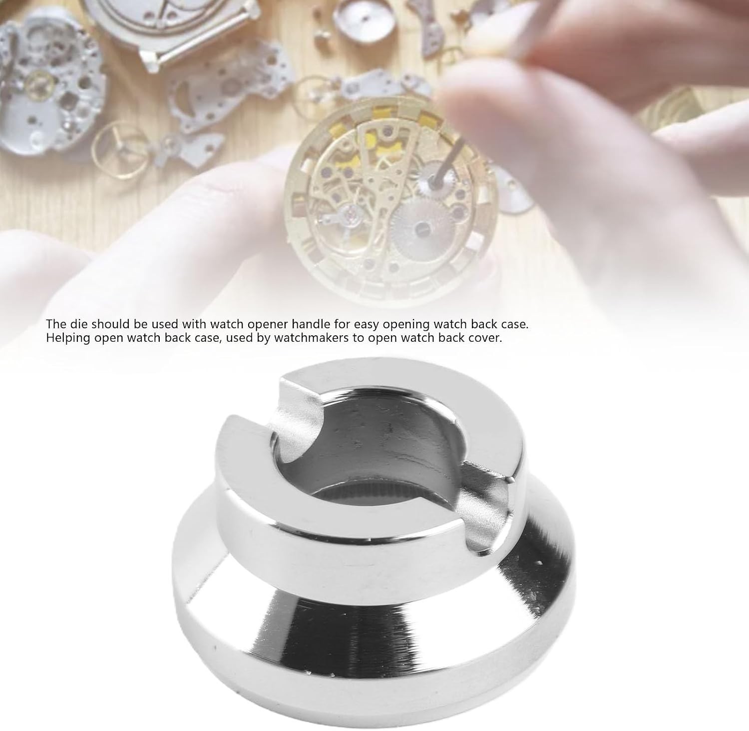 Compact 32.5mm Watch Opener Die – Ideal for DIY and Professional Watchmakers