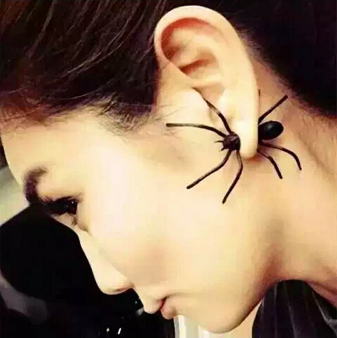 Fashion Jewelry Halloween Spider Earring 45-5