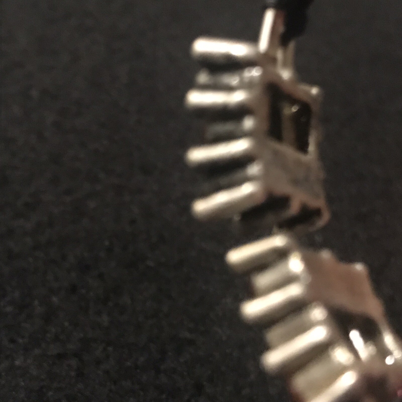 Beautiful Bracelet Pink Red White With Black & Silver Color Easy Open