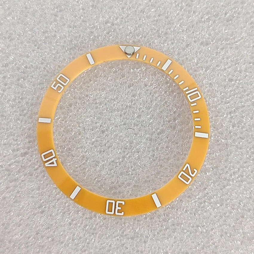38MM Ceramic Watch Bezel No Luminous Insert Ring Accessory Inner Diameter 30.5MM