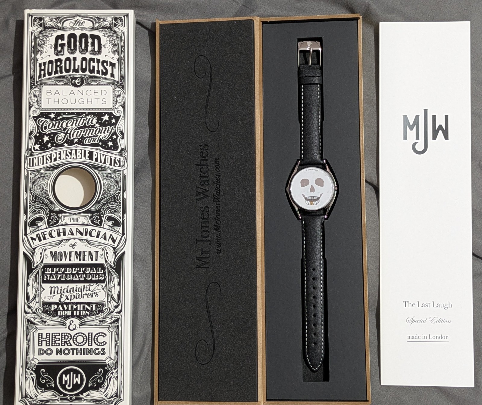 Mr Jones Watches ‘The Last Laugh’ limited edition Automatic Watch – BNIB