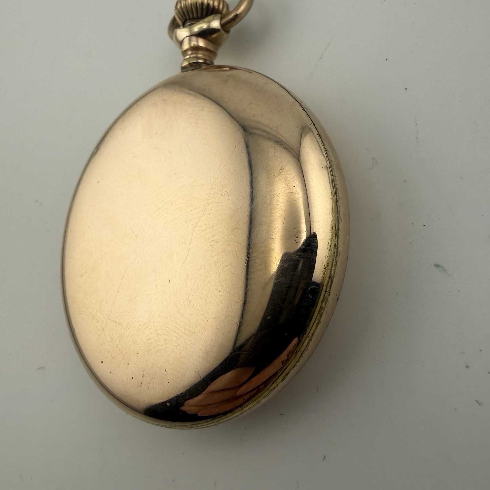 1907 Hampden General Stark 12s 15j Gold Filled Case Pocket Watch – Running
