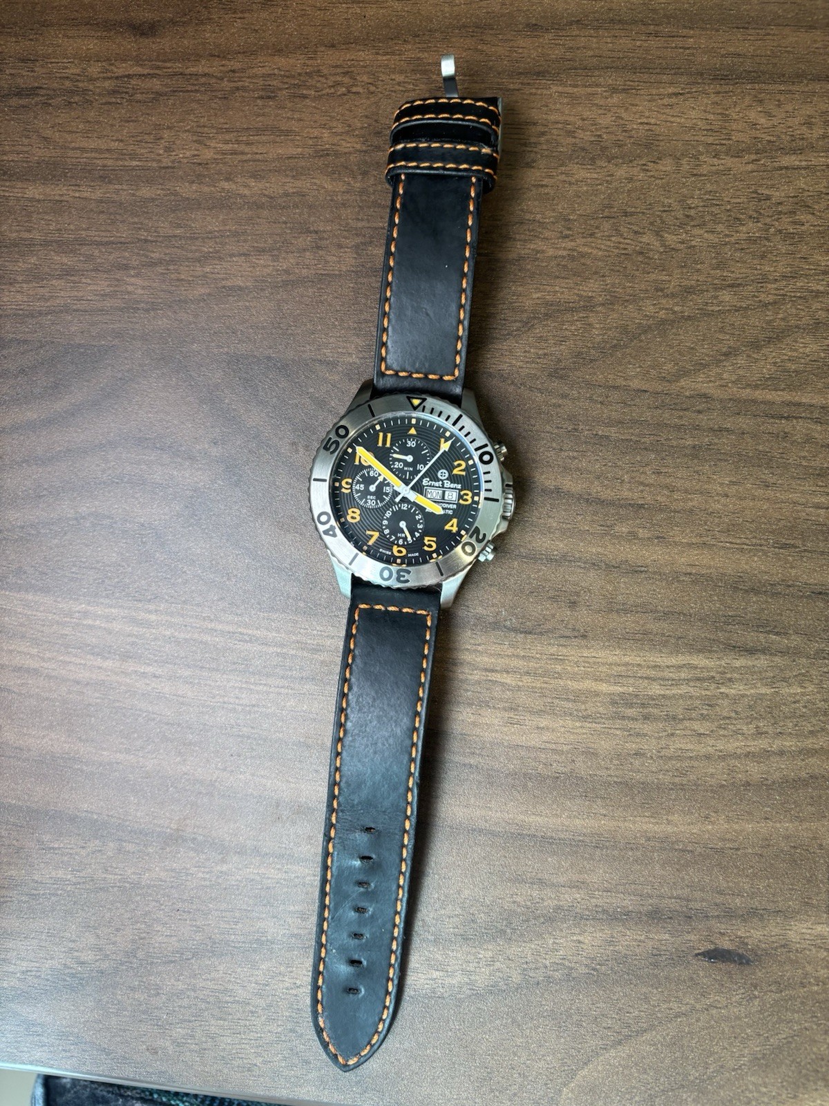 ERNST BENZ 47mm Automatic Chronodiver GC10726 Leather Band Ref 10700