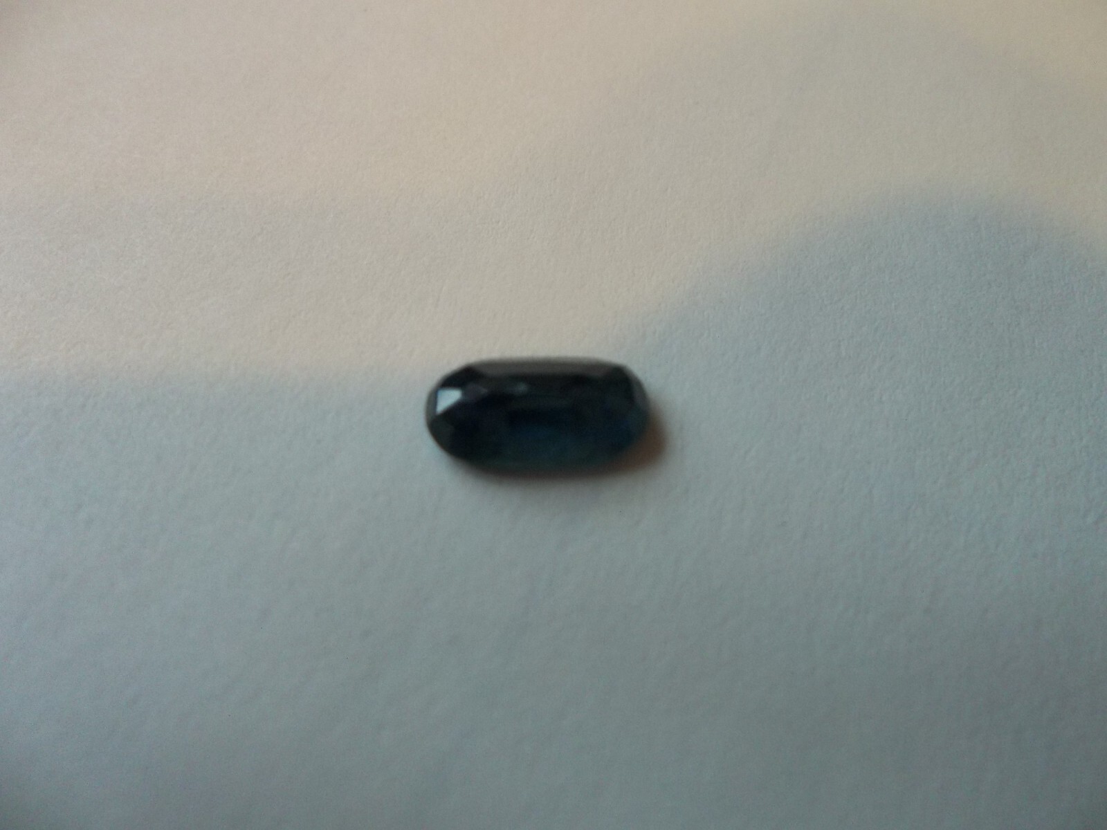 SAPPHIRE OVAL ONE CARAT NATURAL BLUE STONE
