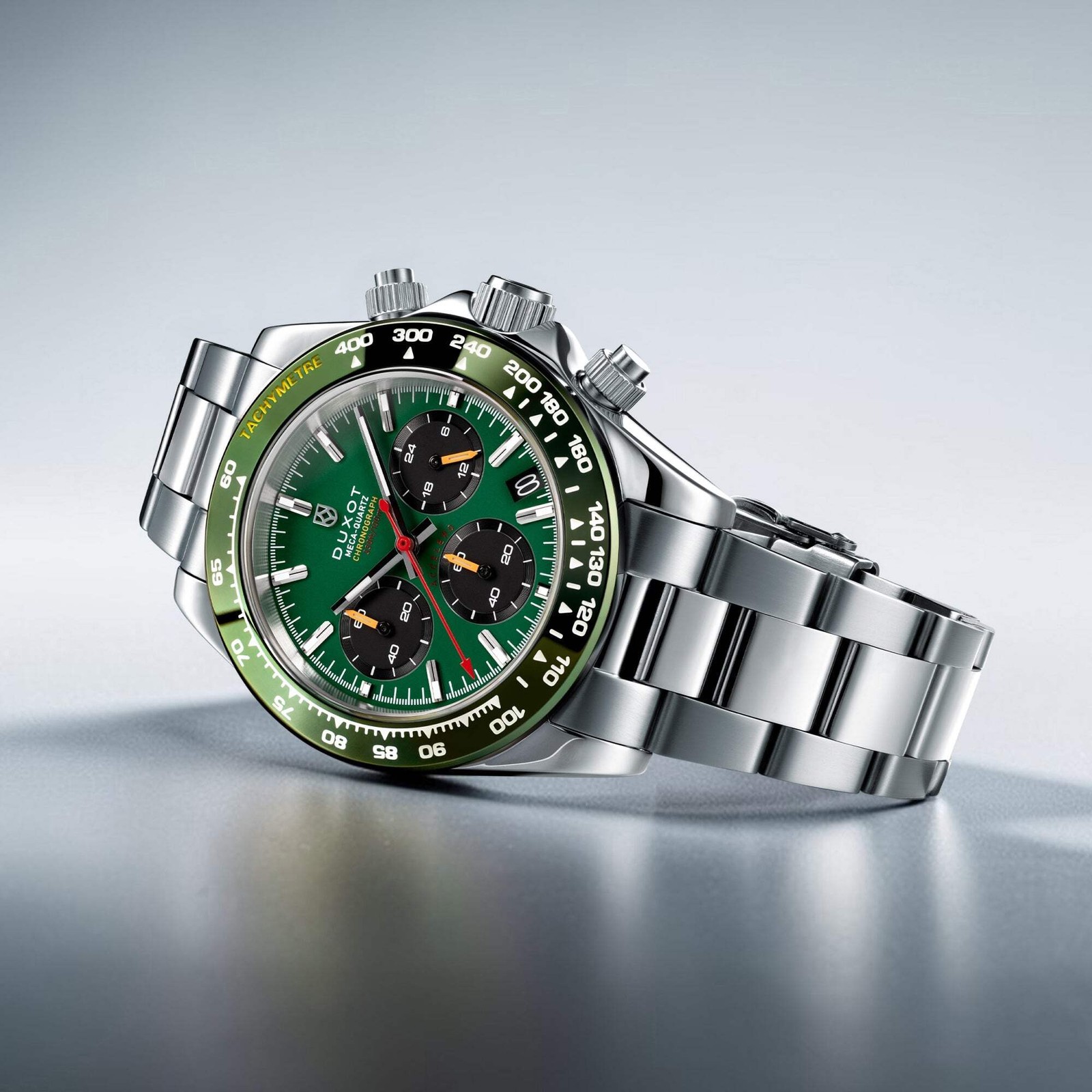 Accelero Chronograph Chronograph Green Dial / Stainless Steel Bracelet Green Dia