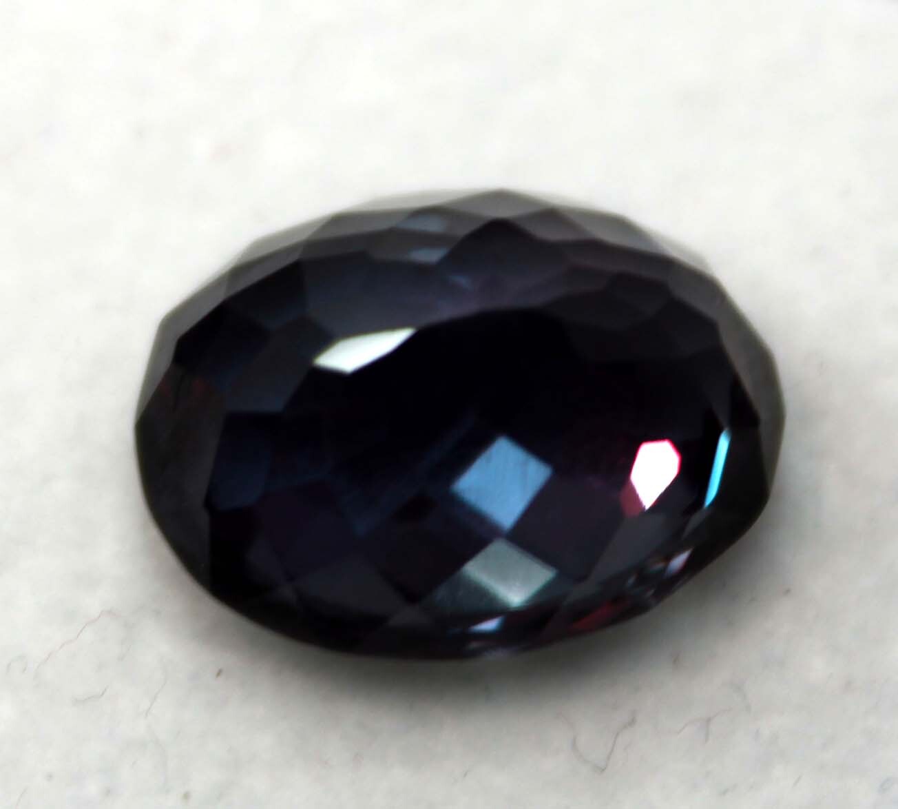 Natural Alexandrite Loose Gemstone 11 CT Oval Cut Color Changing Certified