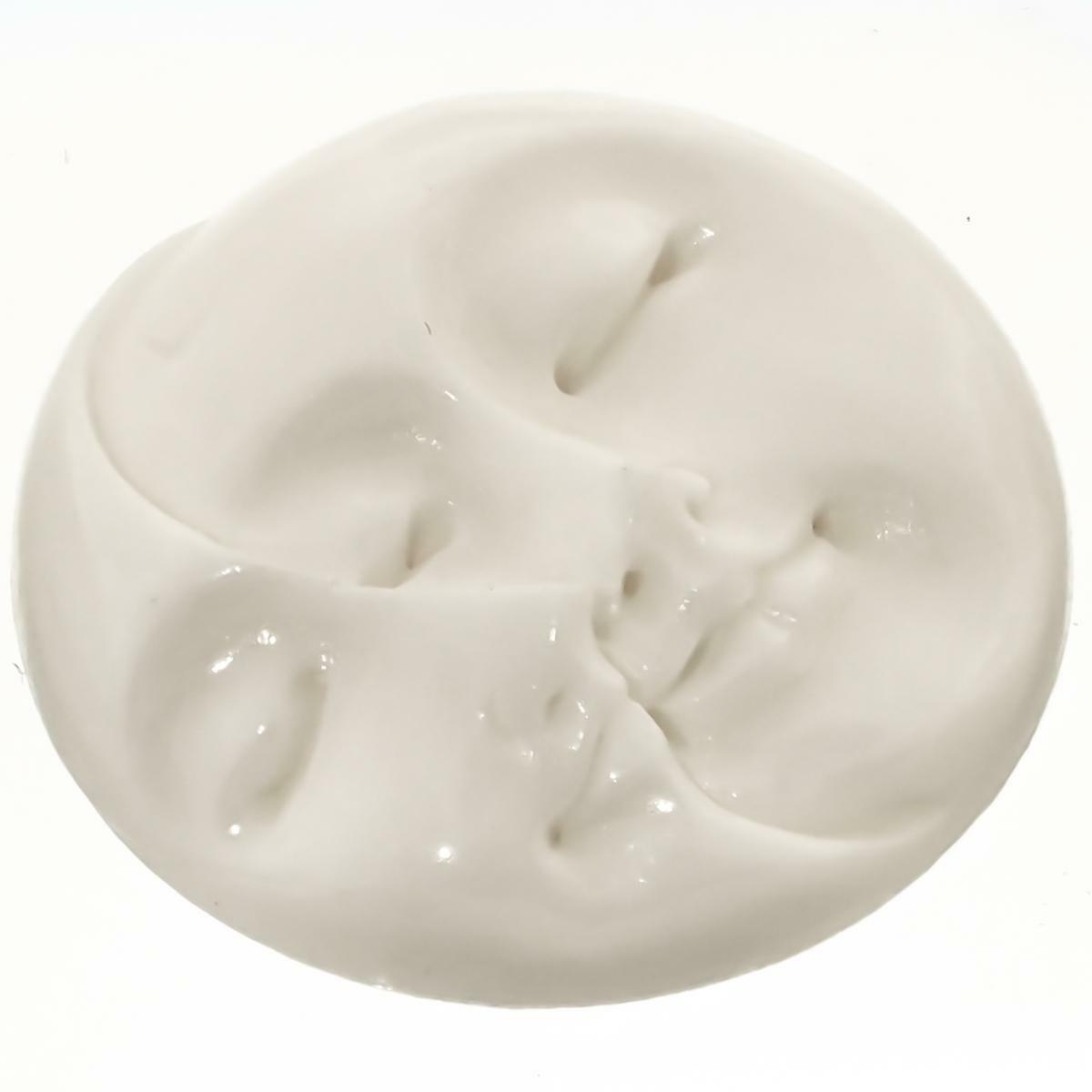 13/16″ 20mm 1-5-10 Lot Closed Eye Crescent Moon Sun Duo Bison Bone Bead Cabochon
