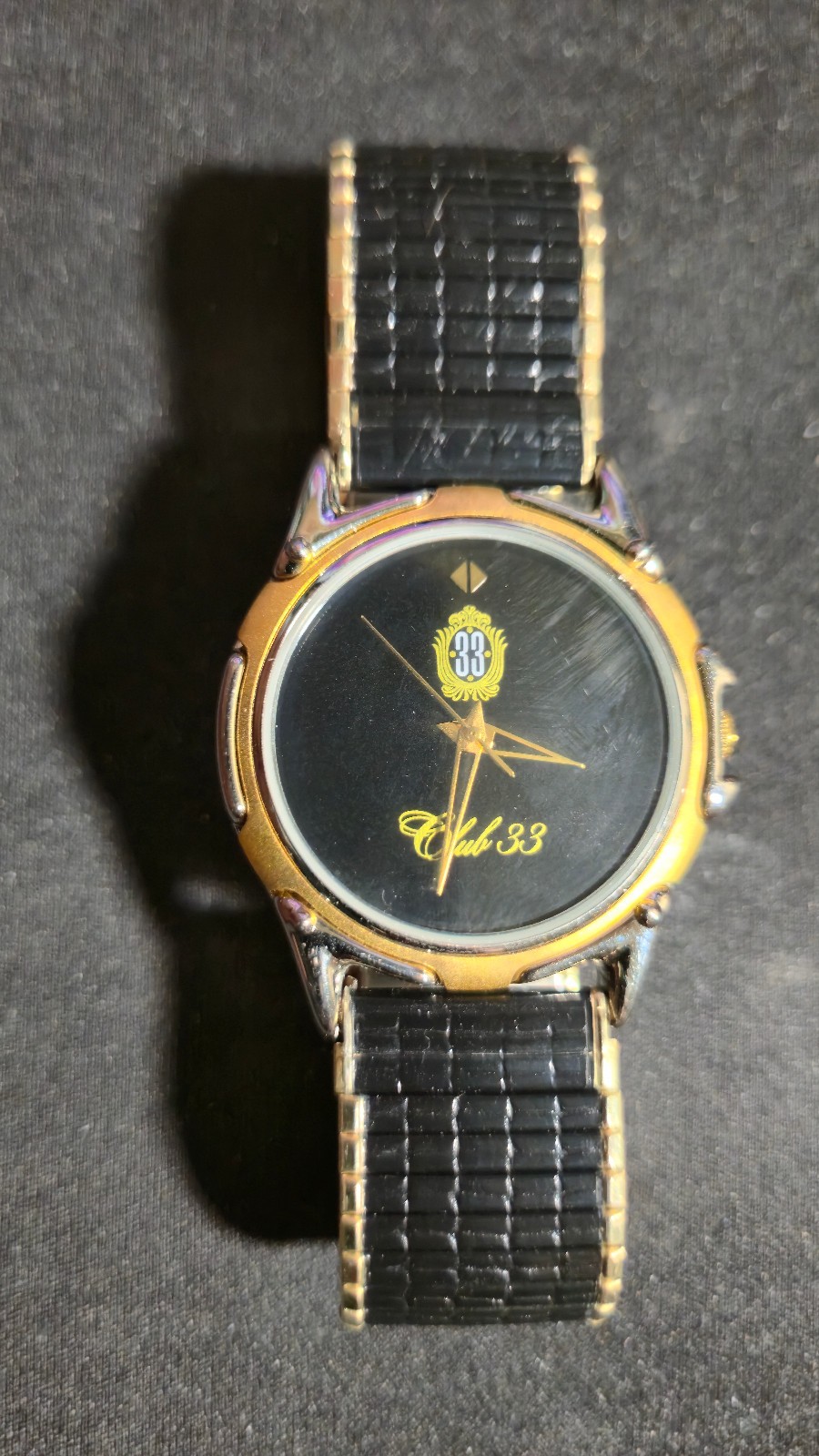 Club33 wristwatch, original logo