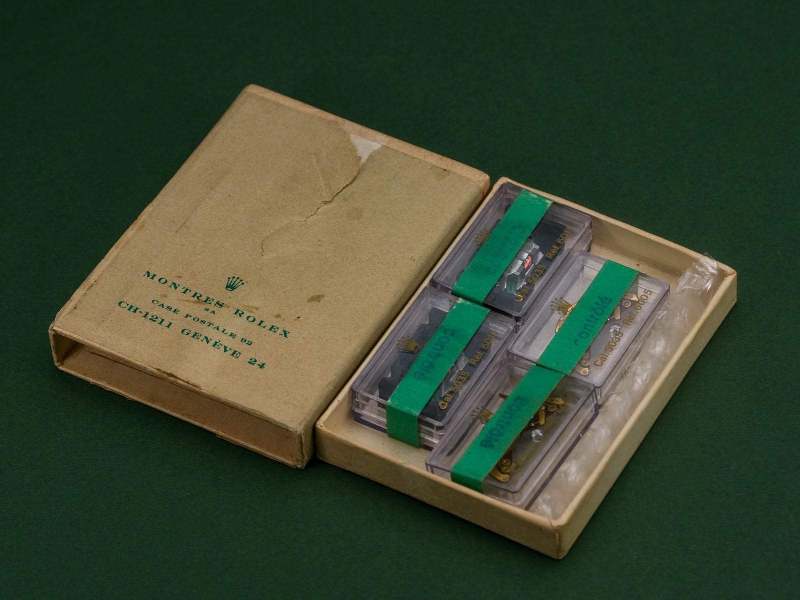 Authentic – Rolex Sealed x2 Motor & Module Set ref. 6005 & 6011 for Cal. 5035