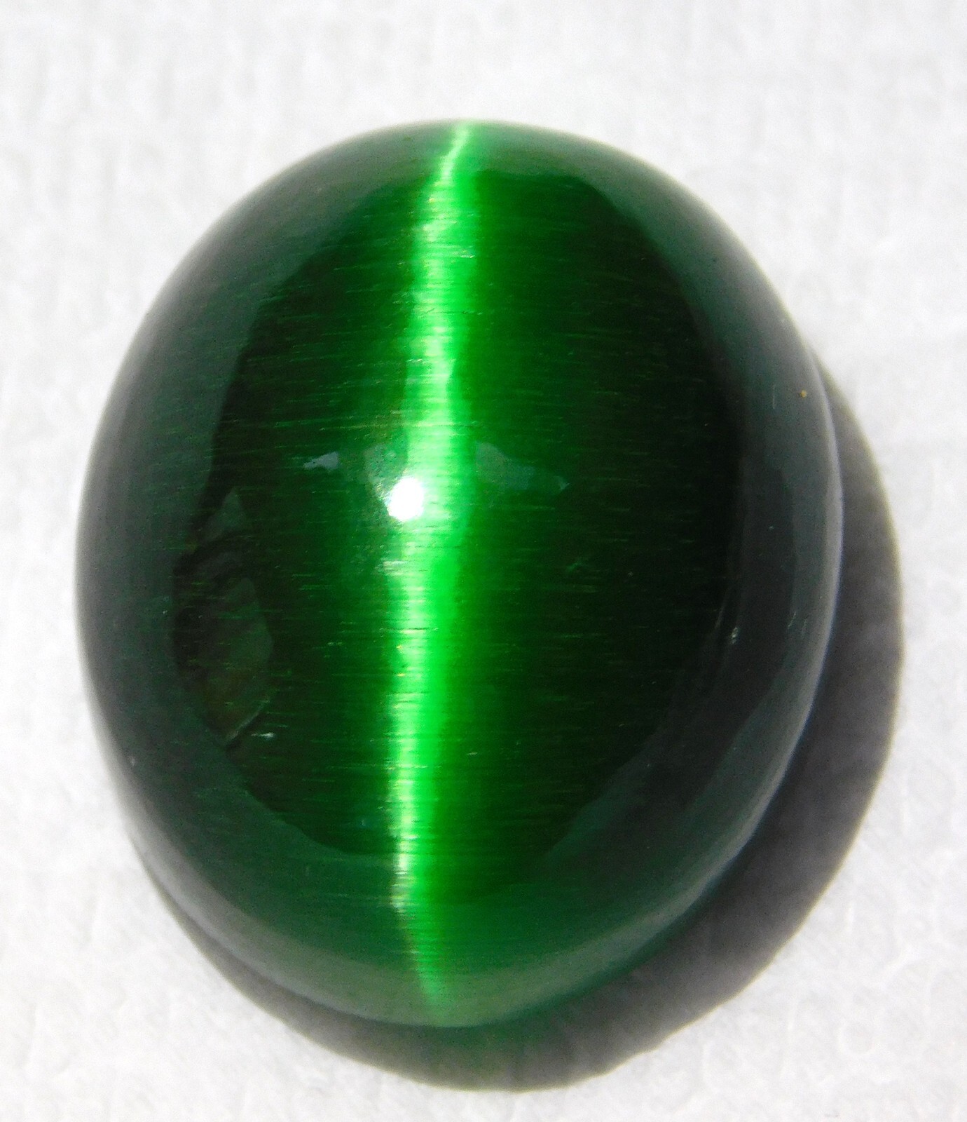 74.40 Ct Natural Chrysoberyl Green Cats Eye Oval Cabochon Cut Loose Gemstone