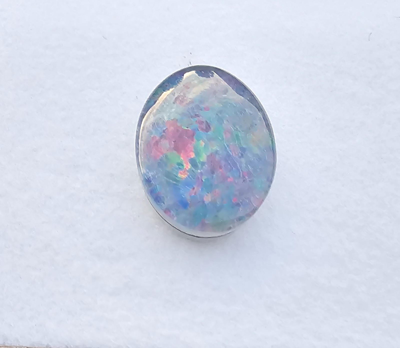 Opal triplet 14.2×10.1mm Oval Loose Stone