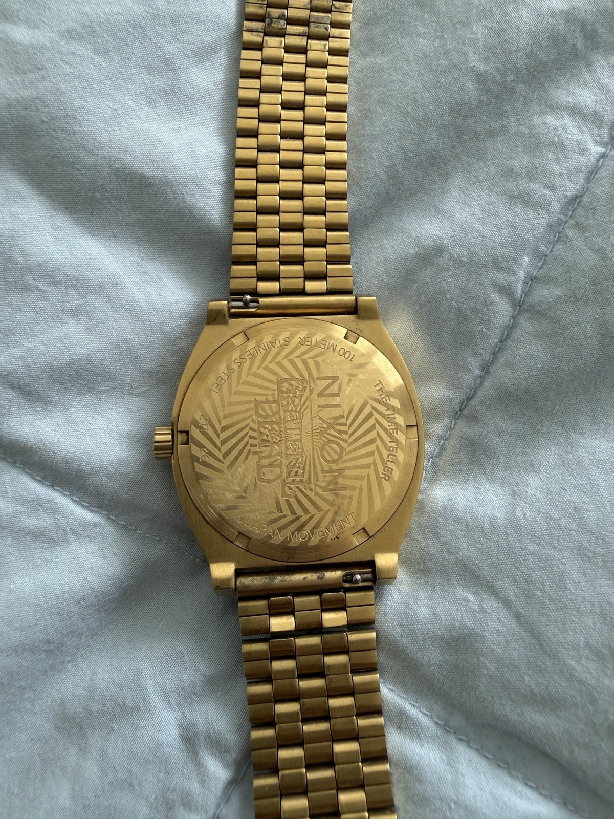 Nixon Grateful Dead Time Teller Watch A1341-1313-00. Rare. Dancing Bears