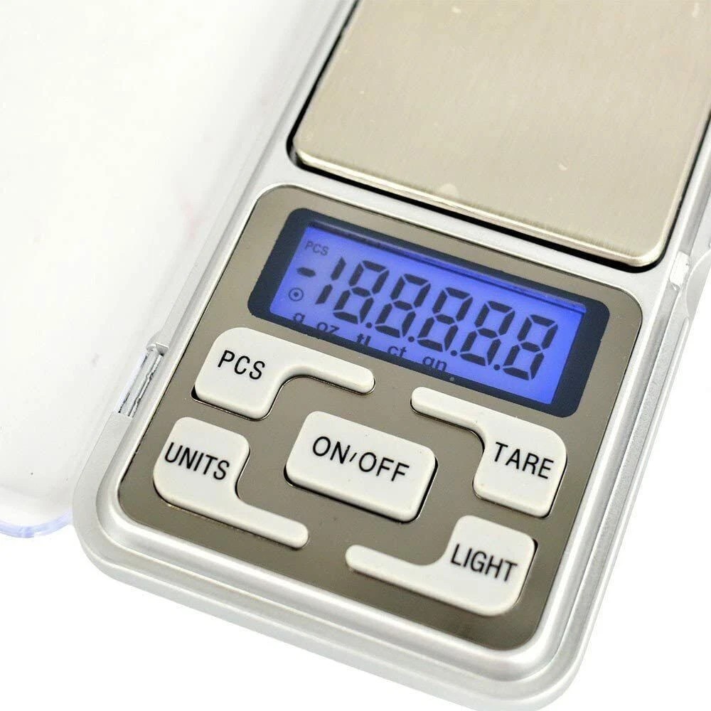 Portable 500g x 0.01g Mini Digital Scale Jewelry Pocket Balance Weight Gram LCD