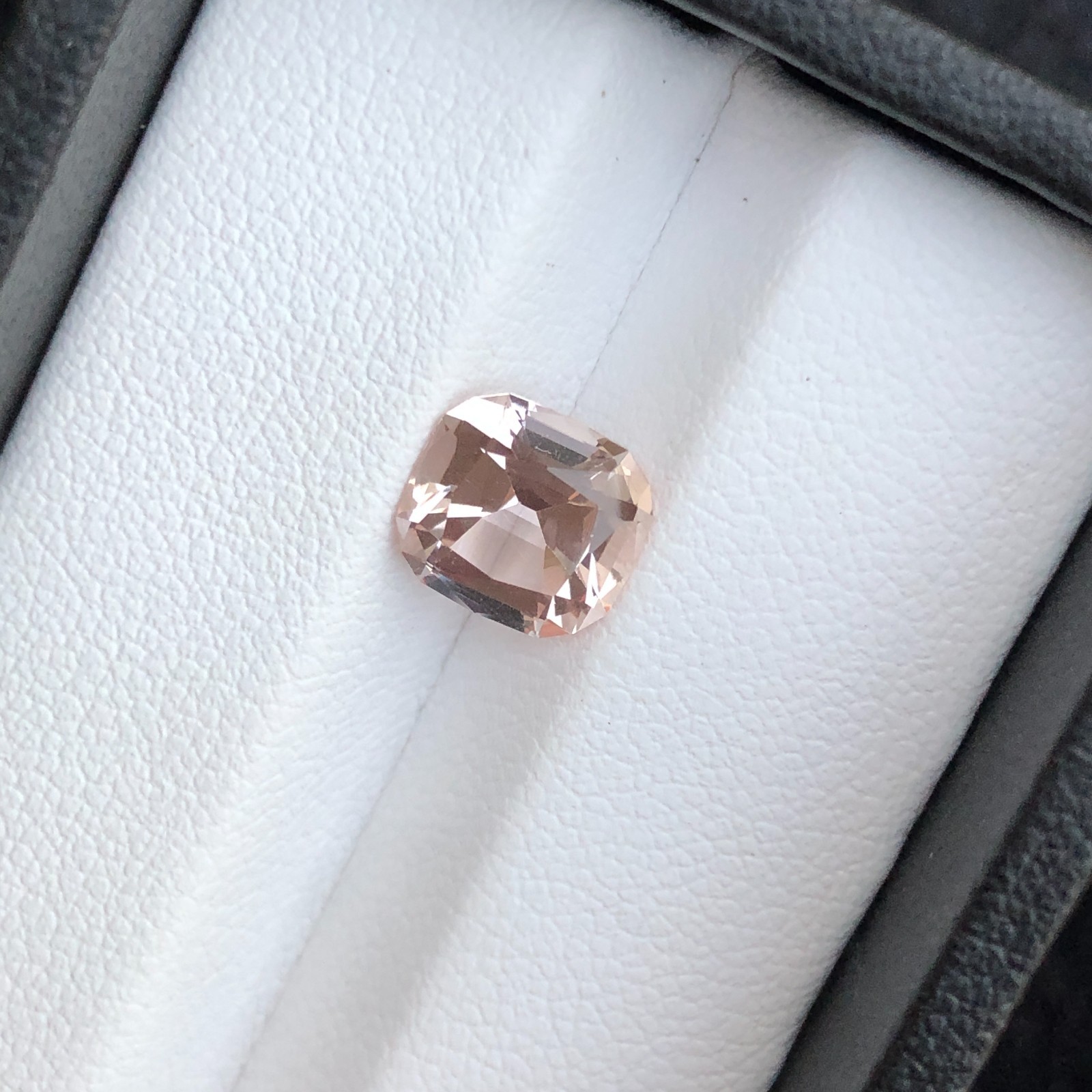 2.40 Carat | Natural Pink Topaz Gemstone | Cushion Cut | From Pakistan