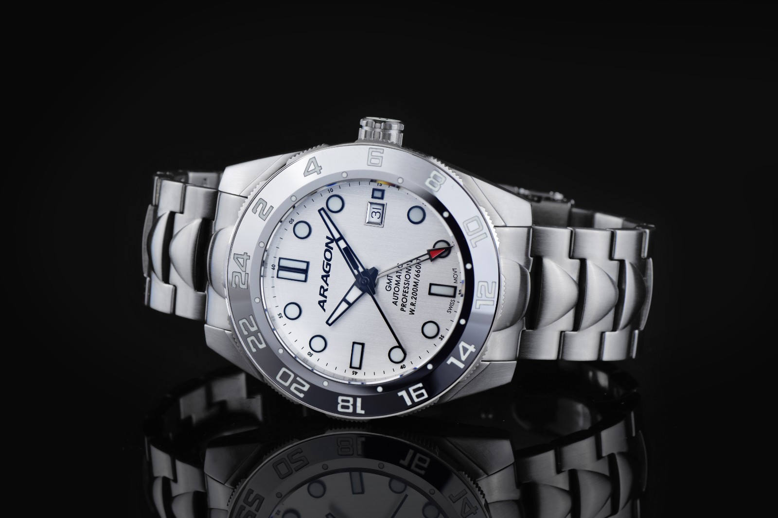 ARAGON A507SLV Hercules C125 GMT