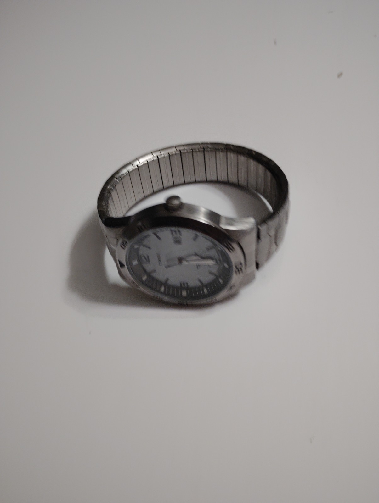 Stainless steel analog watch, Timex Citation with Dallas Cowboys logo, men’s…