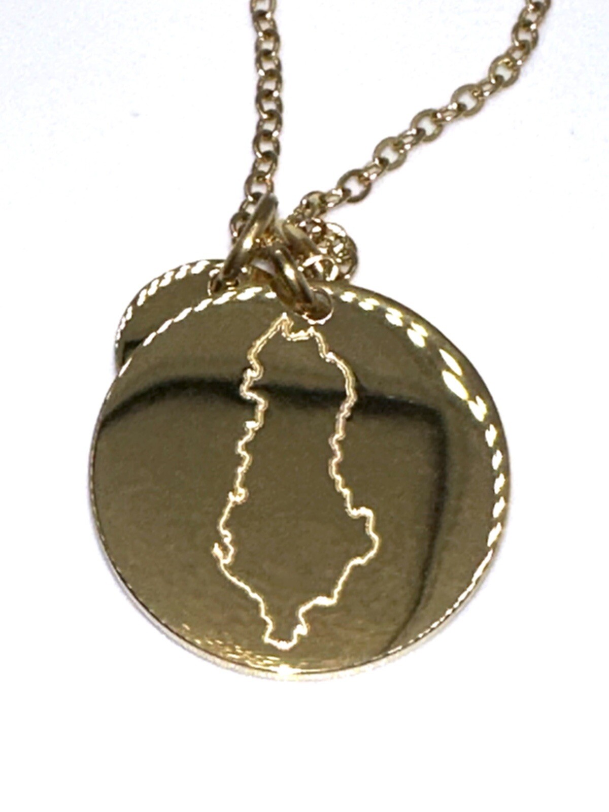 Albania ALB Country Necklace Charm LDS Sister Missionary Mom Wife Statesman Ties