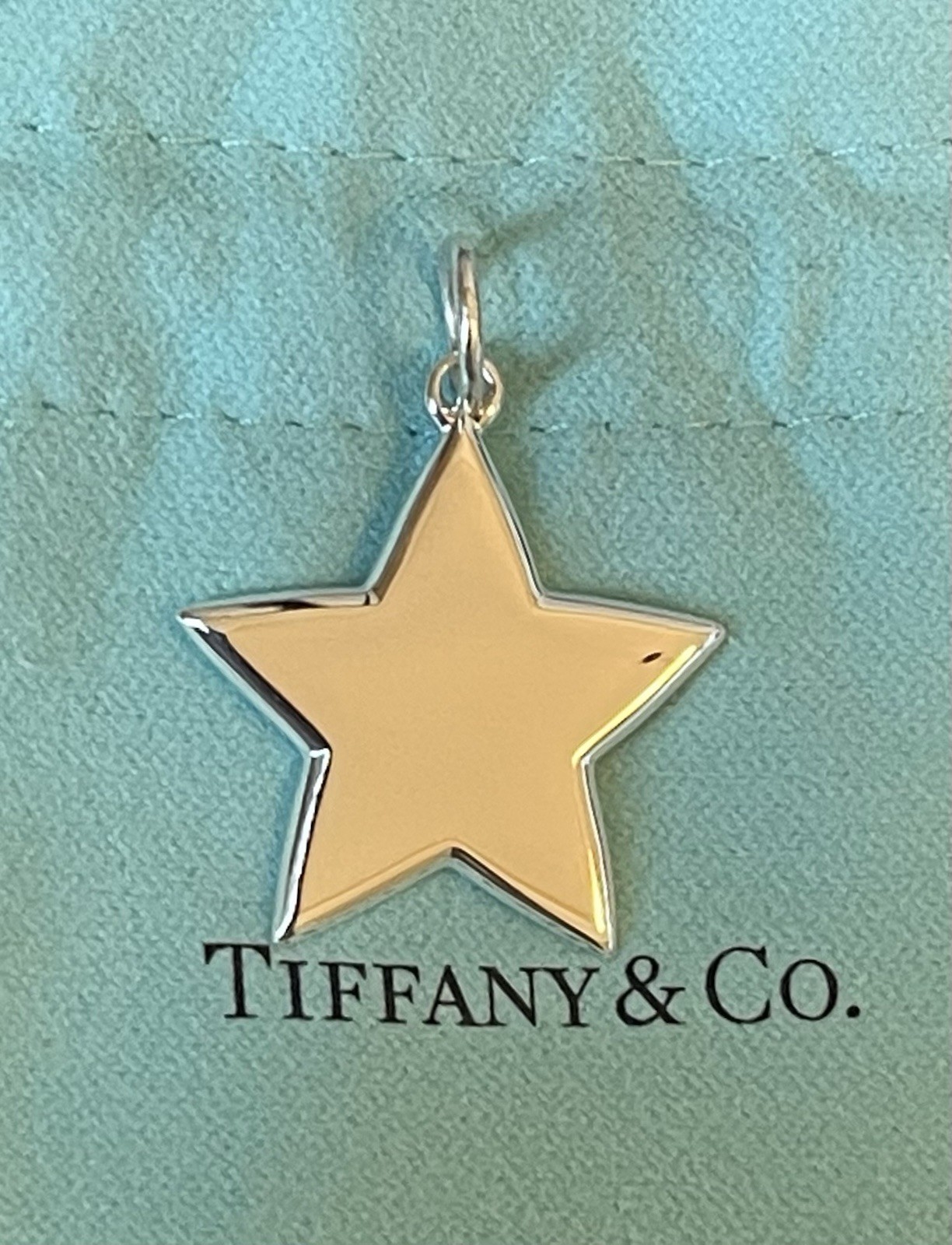 Tiffany & Co. Star Sterling Silver .925 Charm Pendant