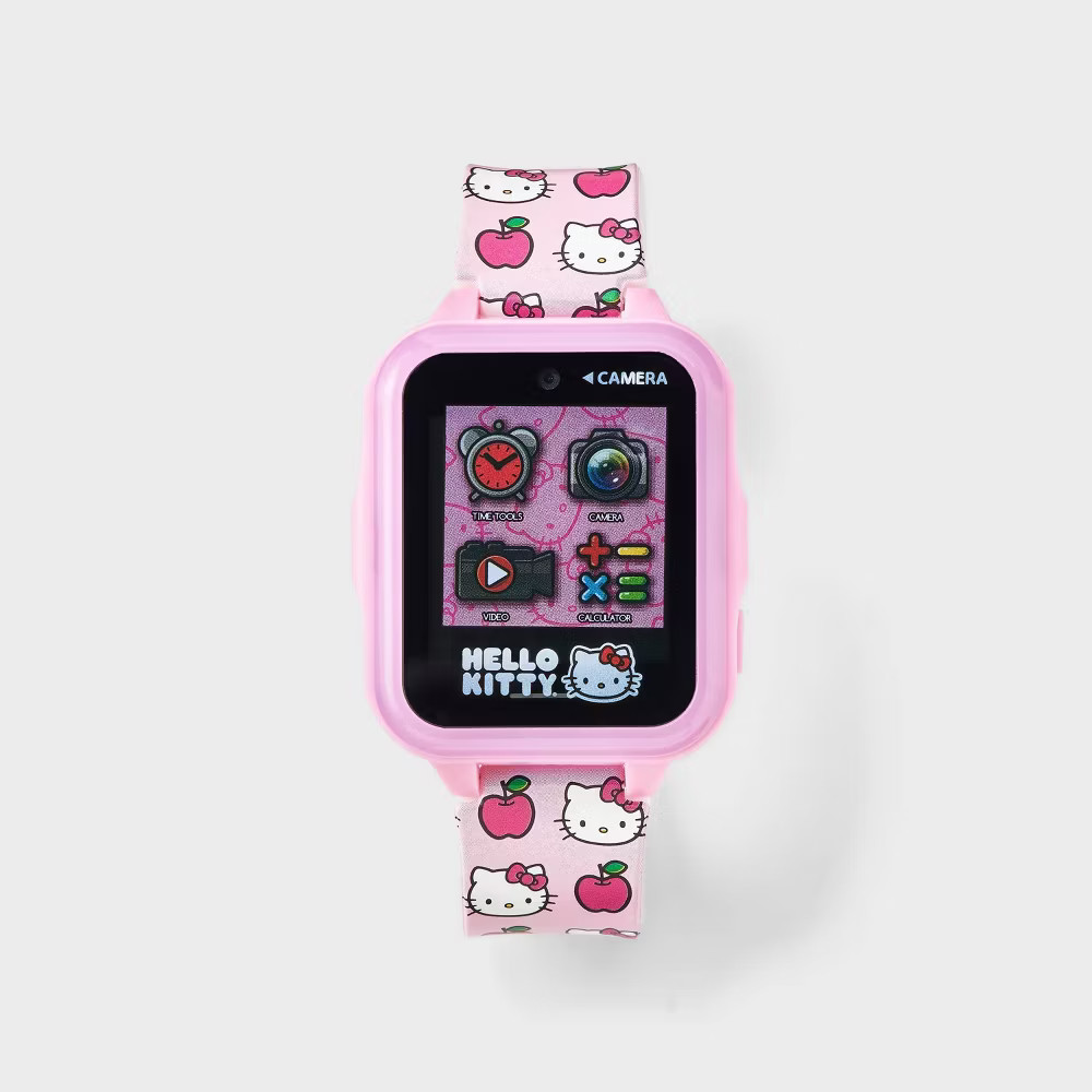 Girls’ Hello Kitty Light Up Interactive Watch – Pink