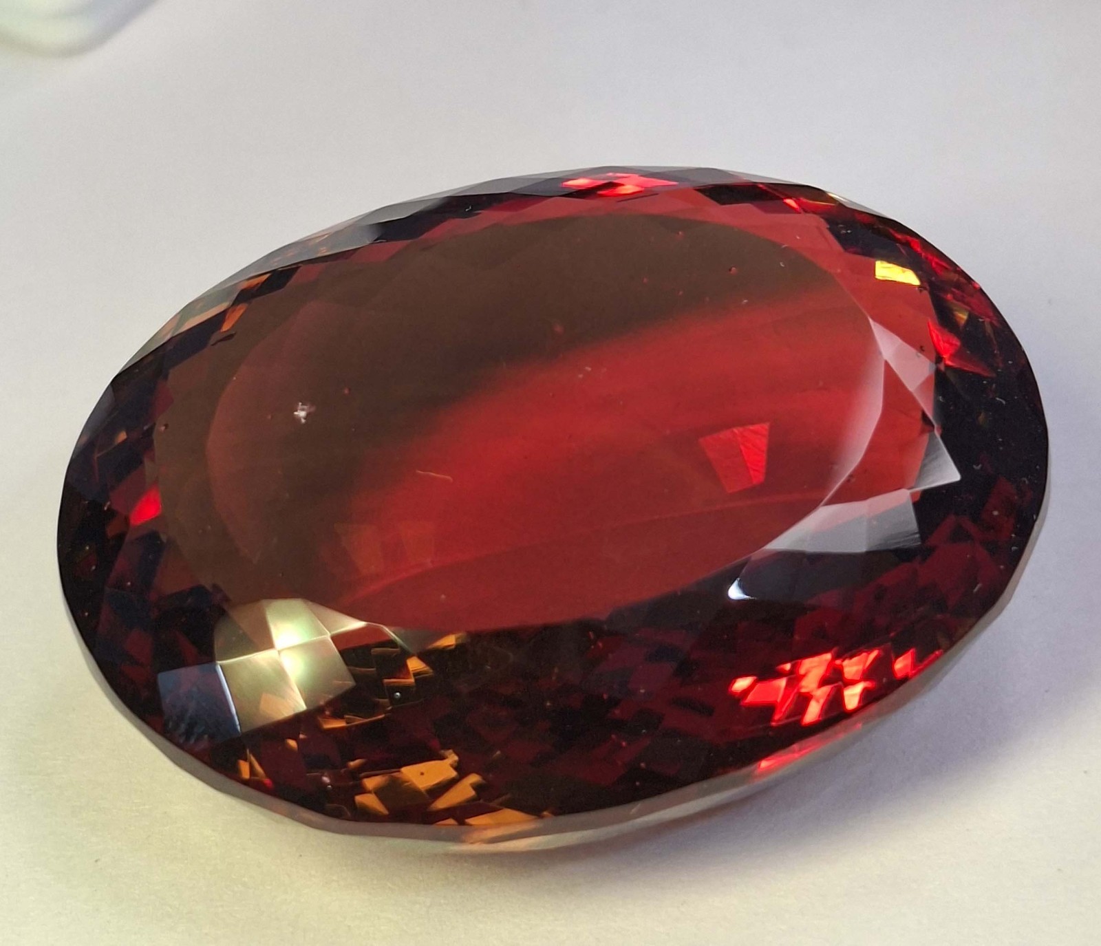 Colour Change Alexandrite Oval Cut 200-202 Ct Certified Loose Gemstone TQ1865