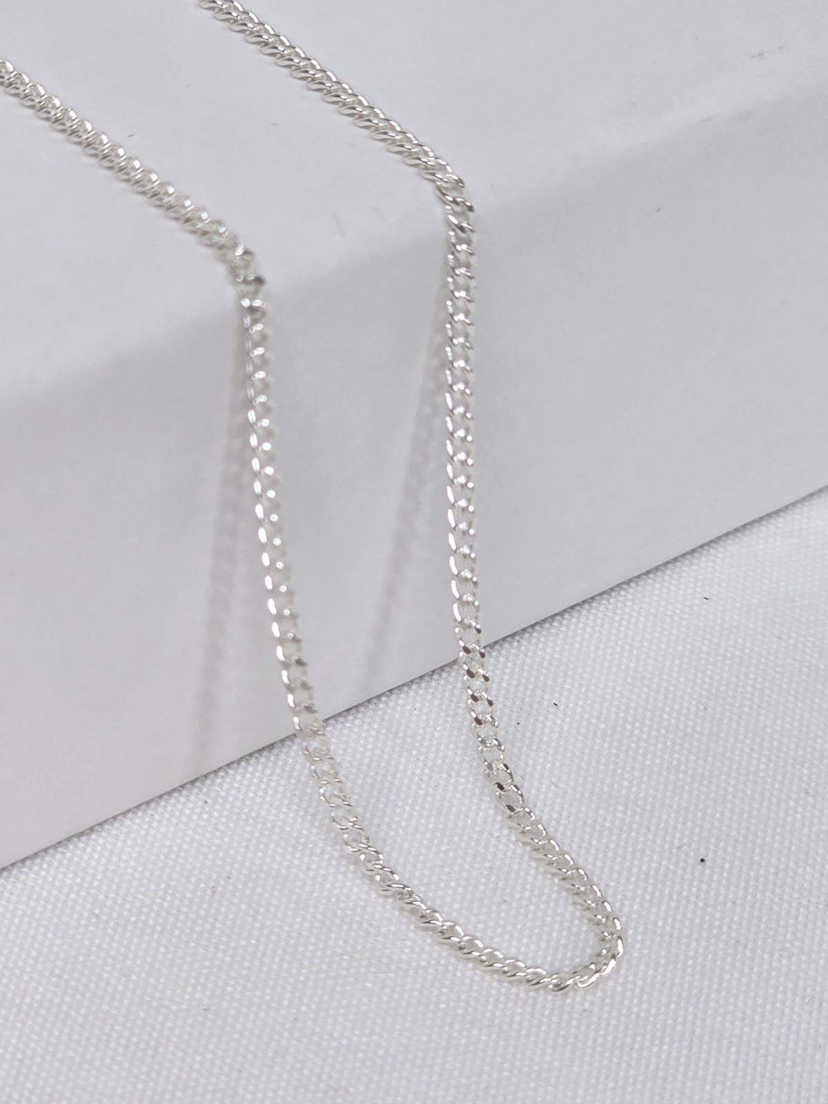 Cadena Barbadita Chain Necklace Plata 925 Mexican Sterling Silver