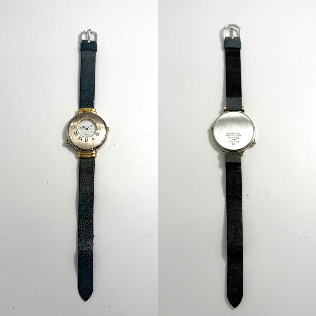 Rare Seiko Melody Watch V421-0040 Quartz Musical Notes Dial JDM