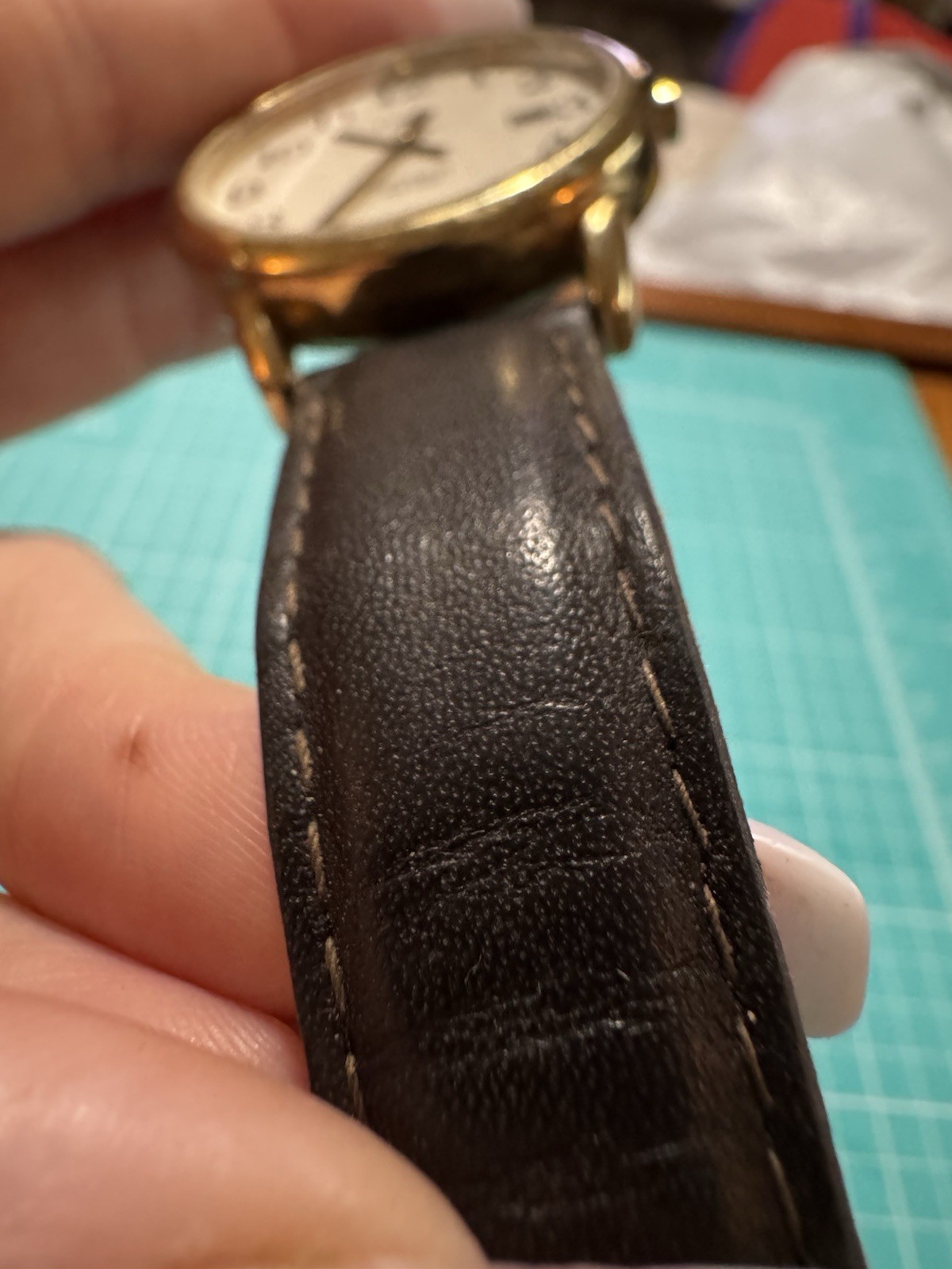 Timex Indiglo WR 30M Date & Time Watch Good Tone Working CR2016 Cell 33 R