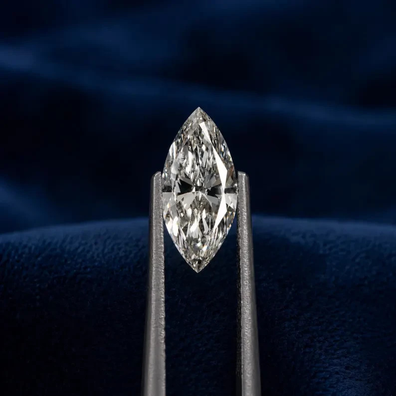 Marquise Cut Lab Grown Diamond, 1.0/2.0/3.0 Carat IGI Certified Diamond E/VS1