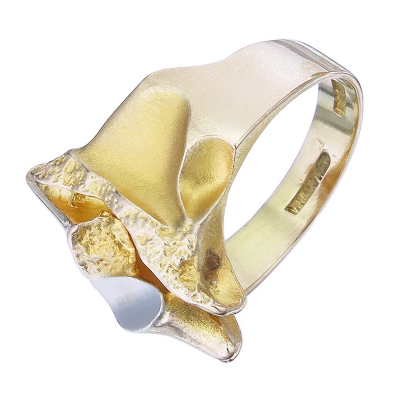 Lapponia Ring 585 Yellow Gold 1986