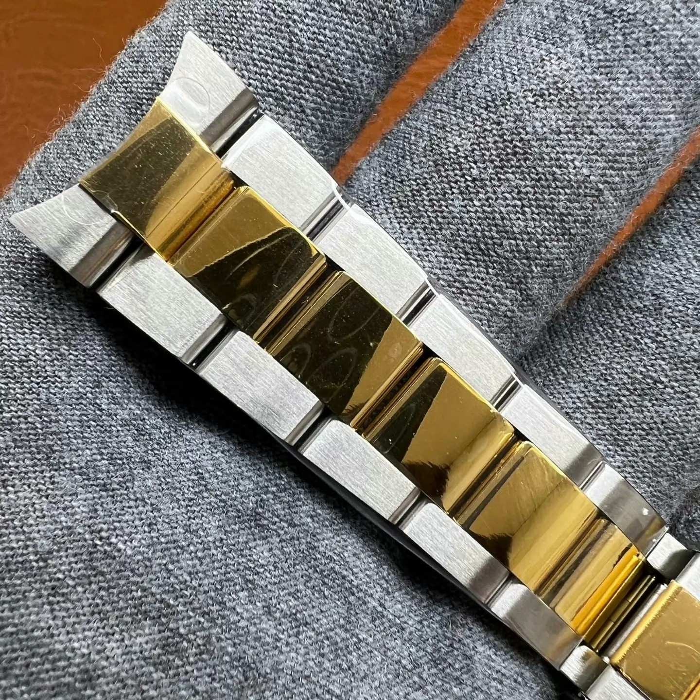 For R0 -1ex 116613 Silver Gold Stainless Steel Bracelet