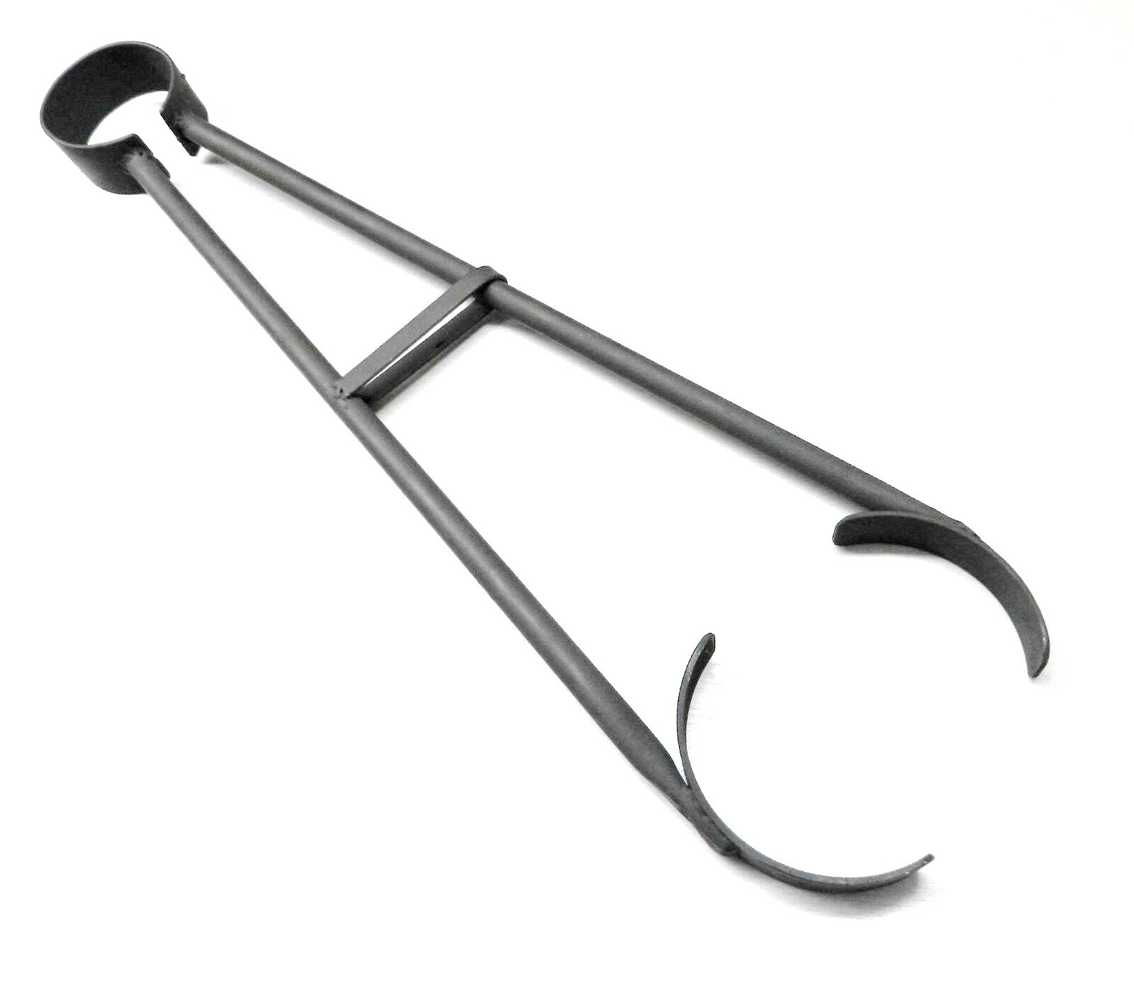 26″ Flask Tong Casting Crucible Holder 2.5″ to 4″ Universal Tong Foundry Melting