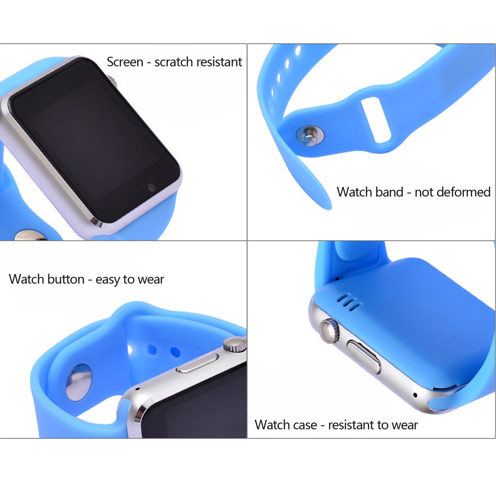 Smart Watch Bluetooth Phone Unlocked For Android Men Women Kids Gift Birtday