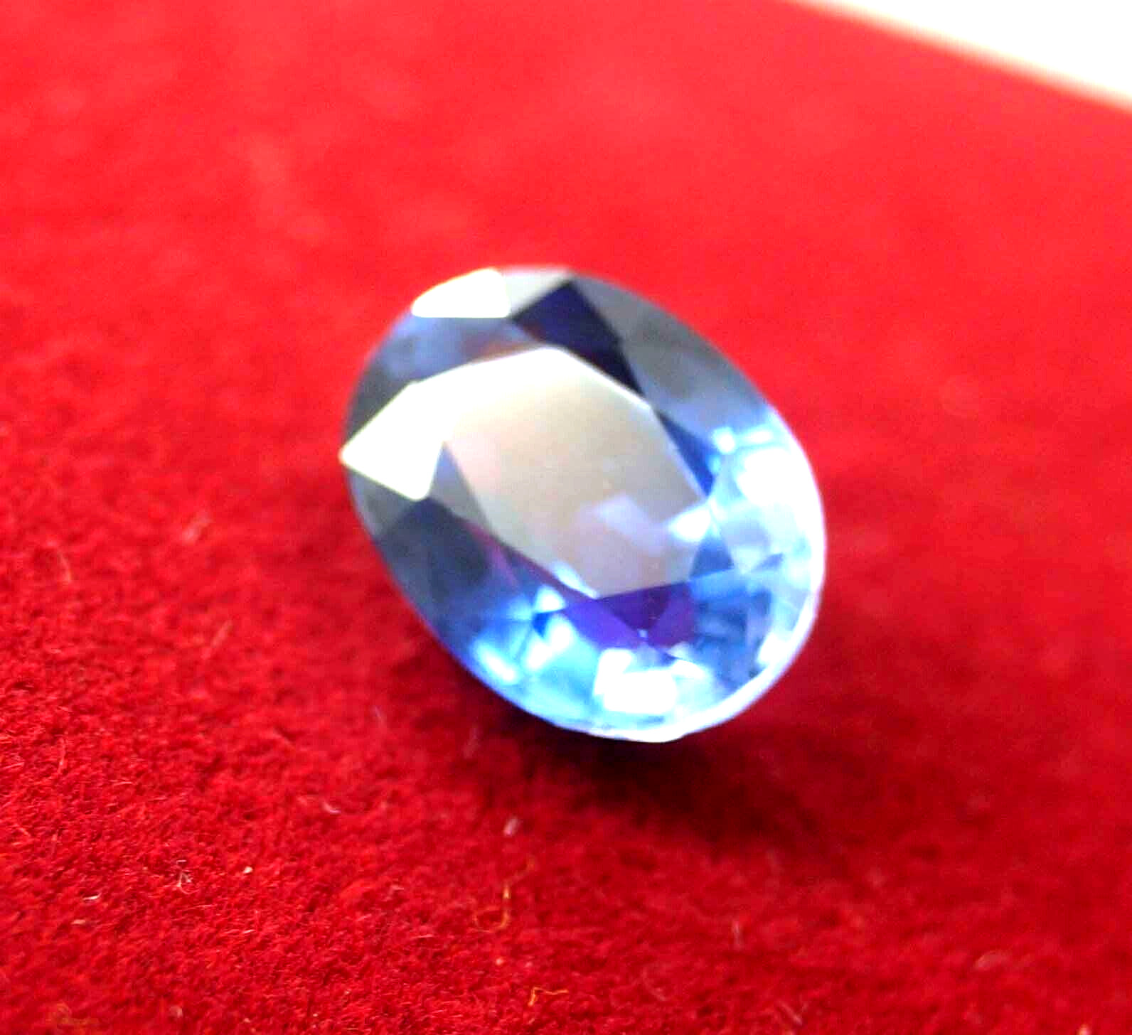 3.15 CT Natural Kashmiri Blue Sapphire Loose Oval Certified Loose Gemstone