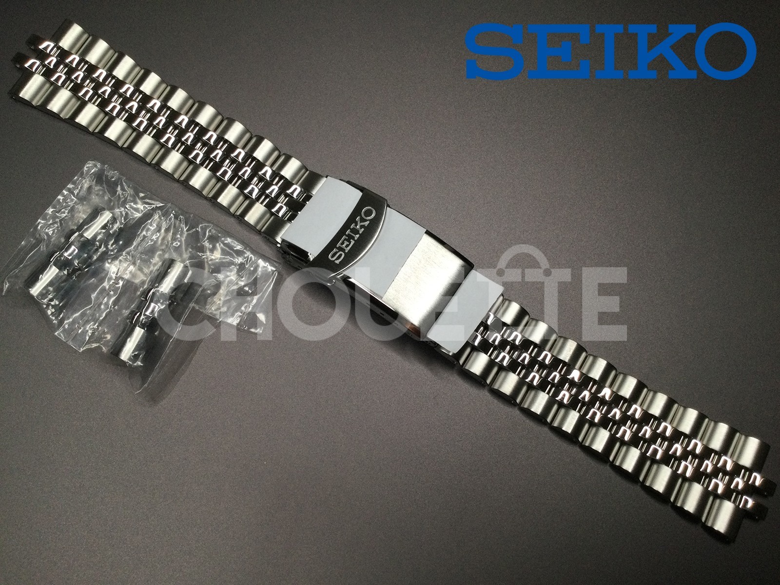 Seiko 5 Sports SSK005KC, SBSC019, SSK031K1 22mm Jubilee Stainless Steel Bracelet