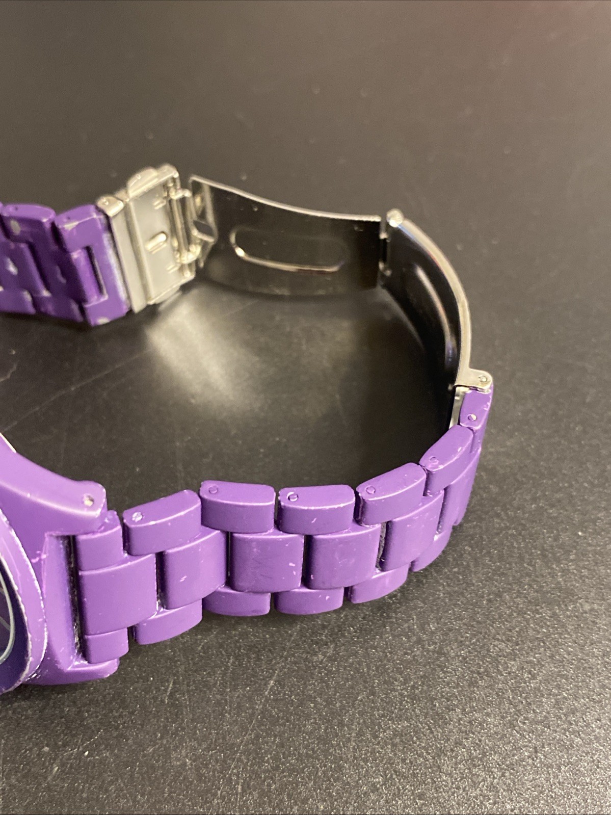 Nine West Women’s Purple Bracelet Watch Quartz NW/1678YF New Battery