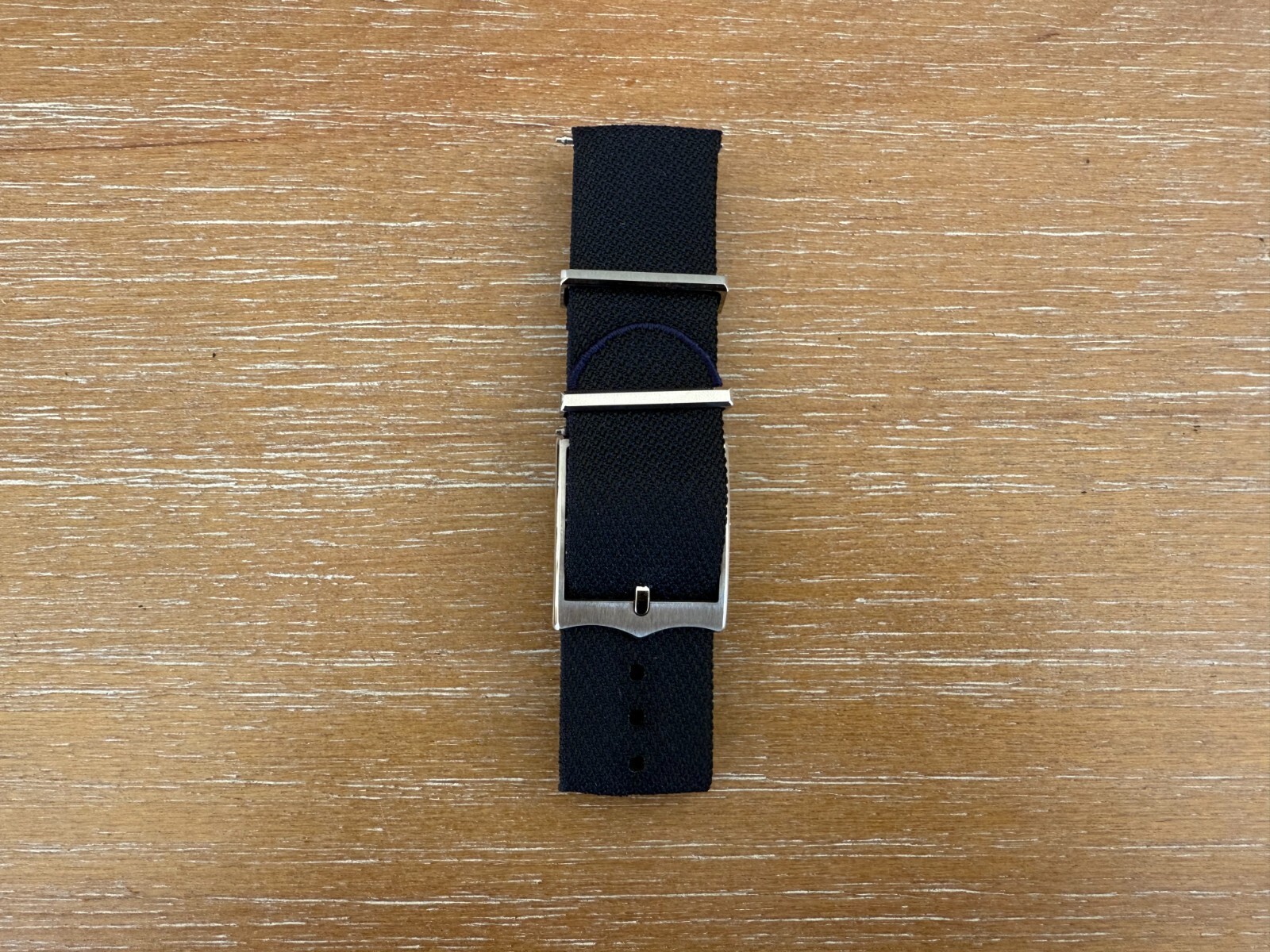 Tudor Black Bay 22mm Navy Blue Fabric strap with Stainless steel Buckle M79230B