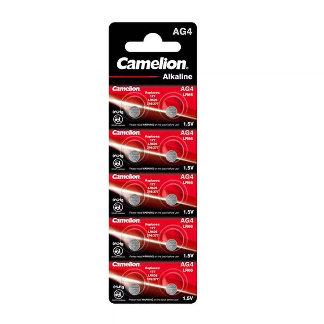 10x CAMELION LR626 AG4 377 Alkaline Coin Cell Button Uhrenbatterien 1.5V