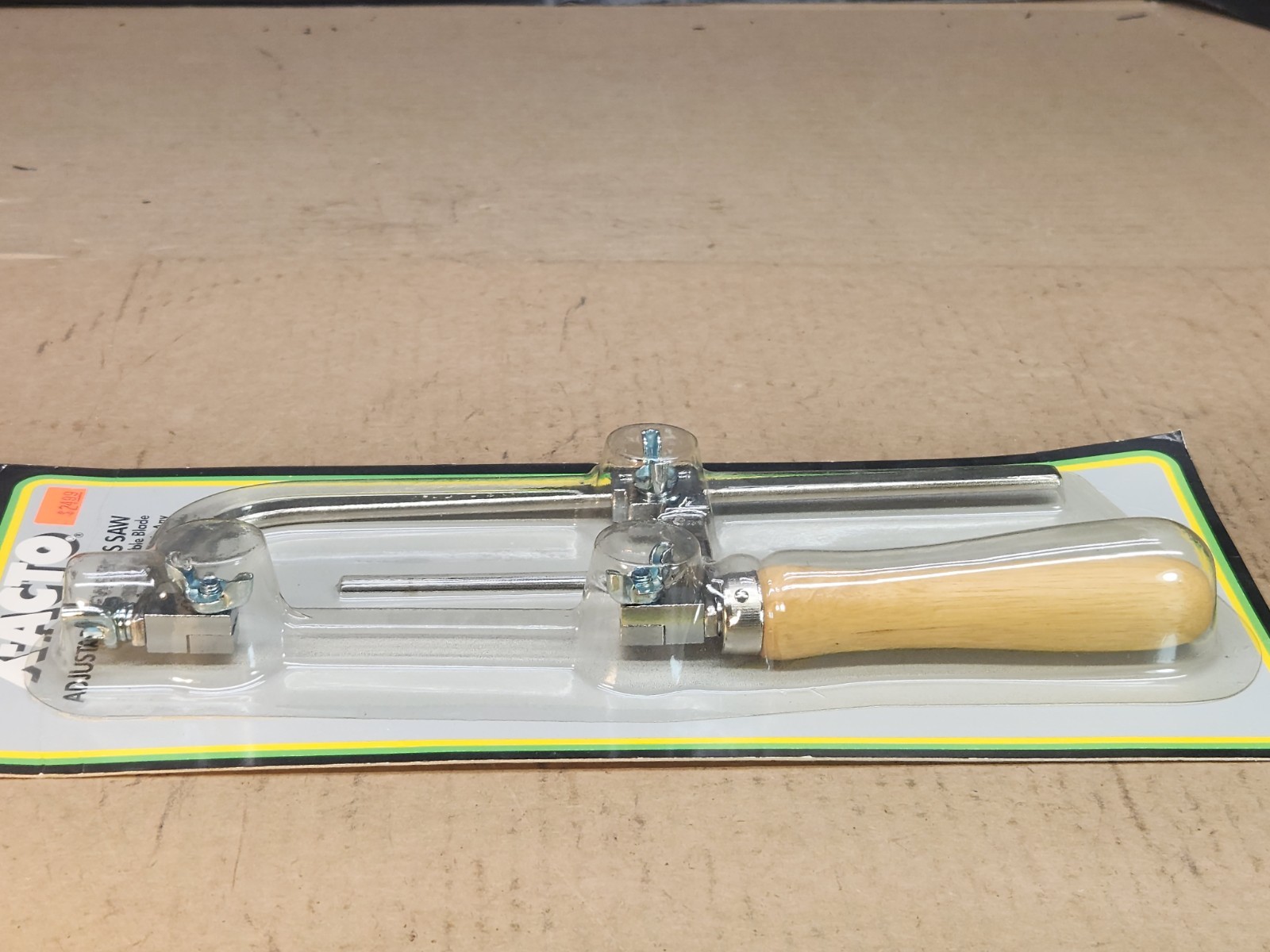 X-acto Adjustable Jeweler’s Saw #7043 Hunt Manufacturing NOS 1989 with 12 Blades