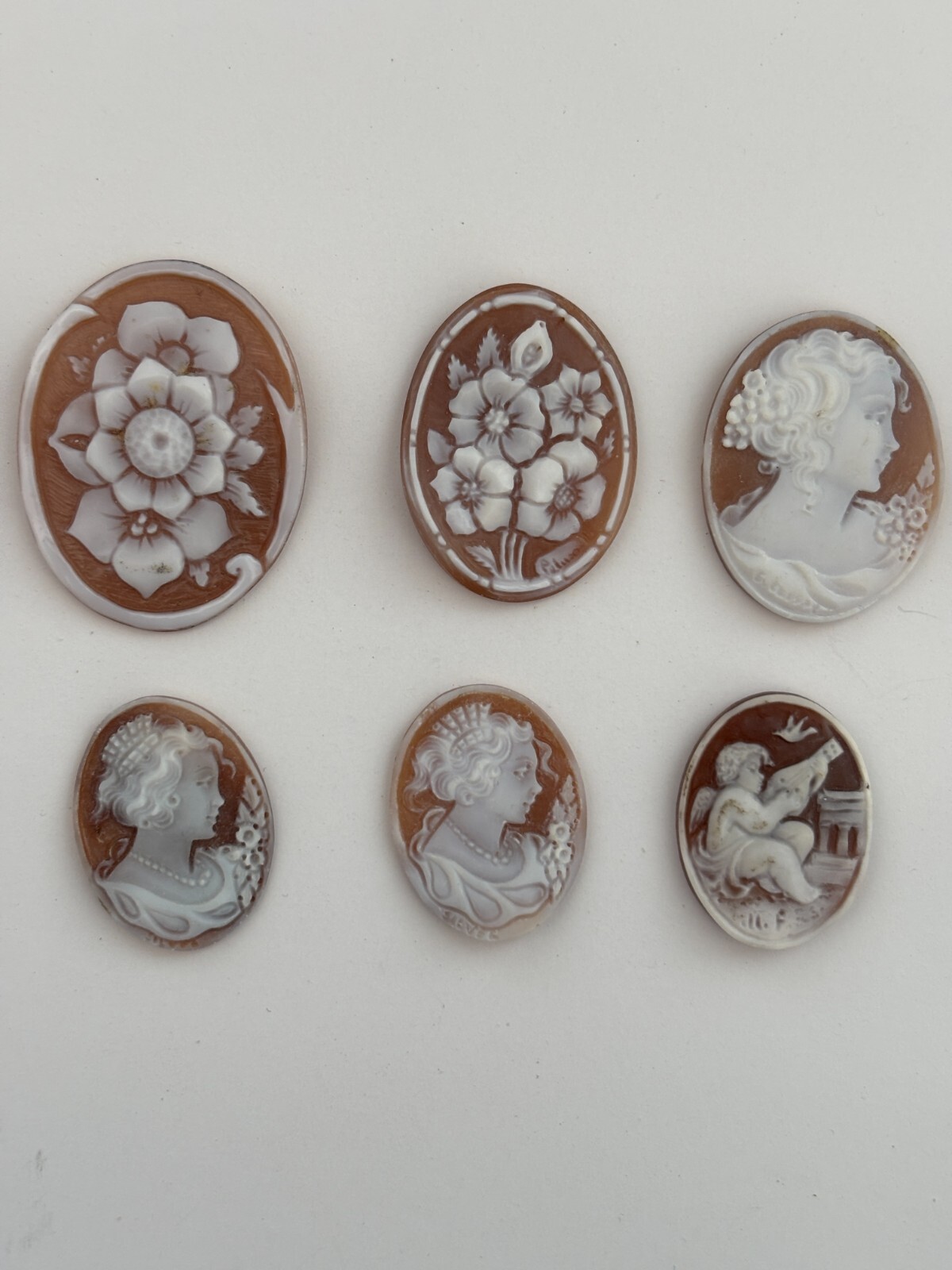 AMAZING SHELL CAMEO HANDMADE