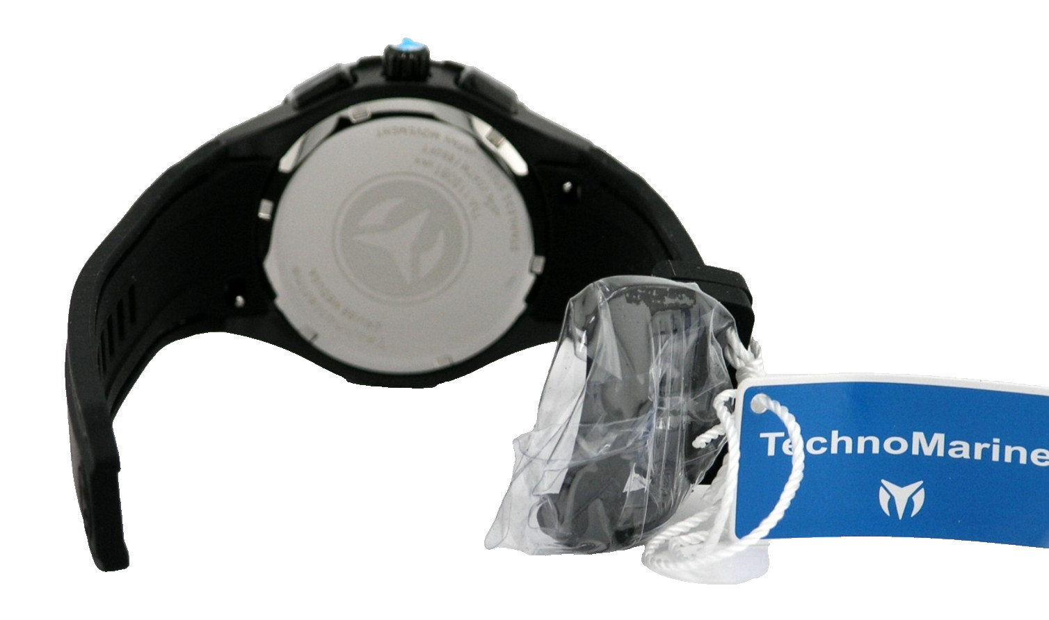 NEW TECHNOMARINE TM-115081 CRUISE MEDUSA BLACK CHRONOGRAPH WATCH 44MM 200M