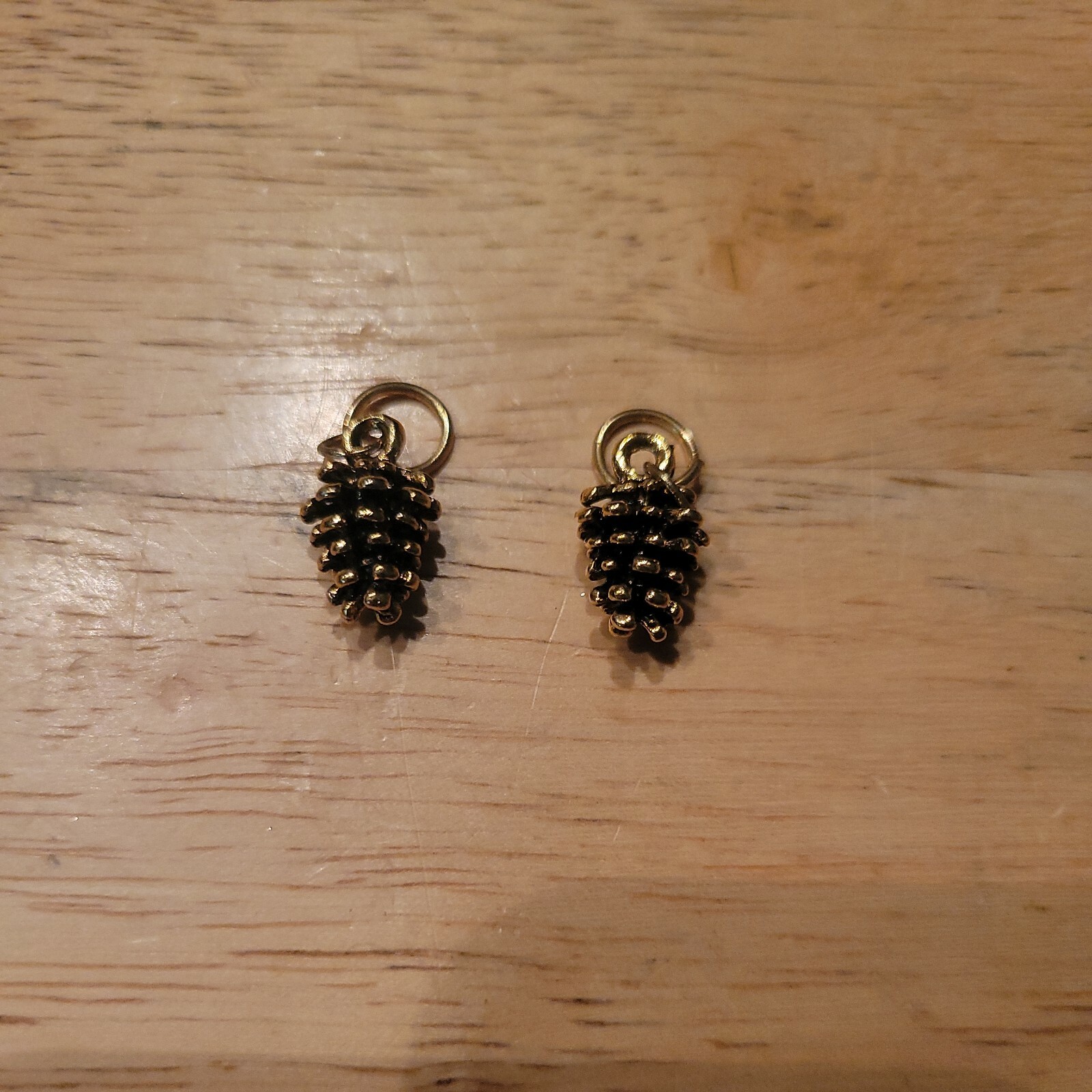 2 Cute Pinecone Necklace Pine Nut Plant Specimen Fashion Jewelry Pendant Only