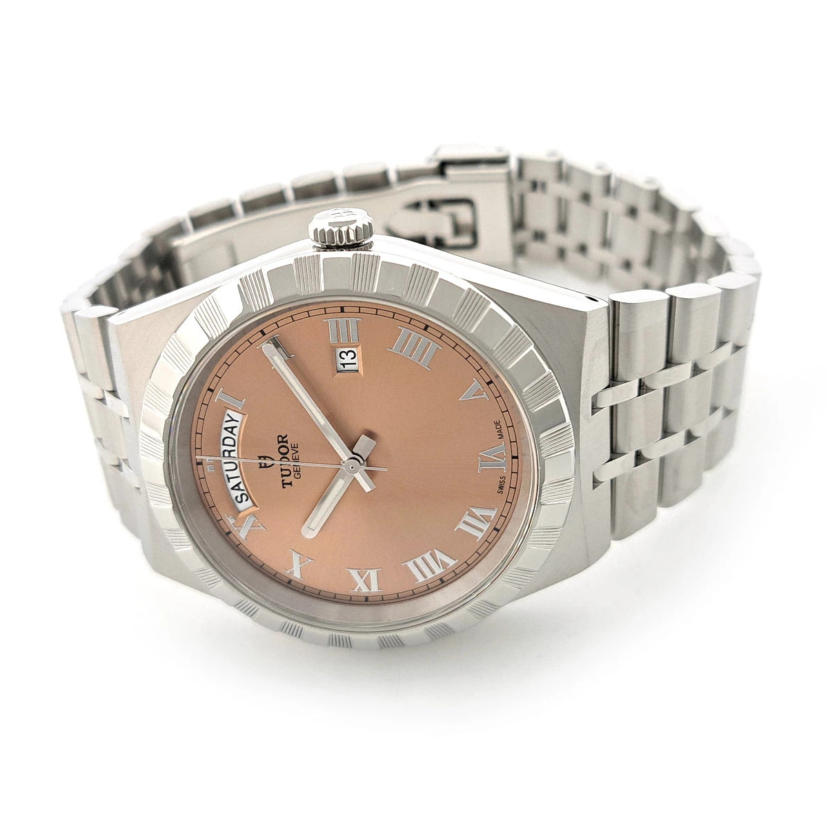 TUDOR 28600 Pink Case Size 41mm Wrist Size 20cm Men’s Used Watch #7127