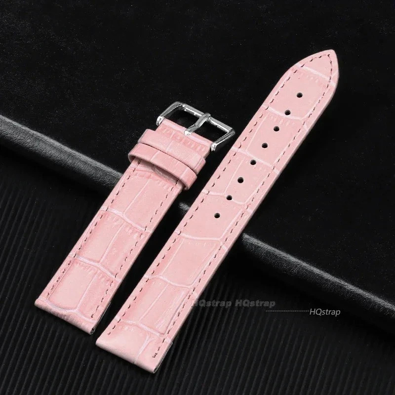 Genuine Leather Mens Watch Strap Band Brown Black 12mm 14mm 16mm 18mm 20mm 22mm