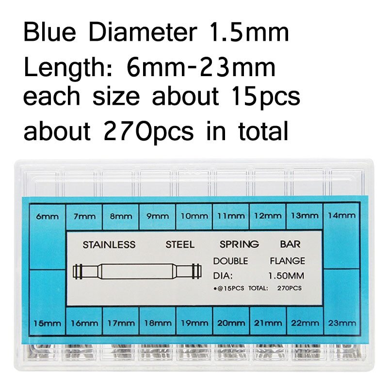 1.5mm 1.8mm 6mm 8-25mm Release Spring Bar Repair Tool Watch Band Connecting Pins