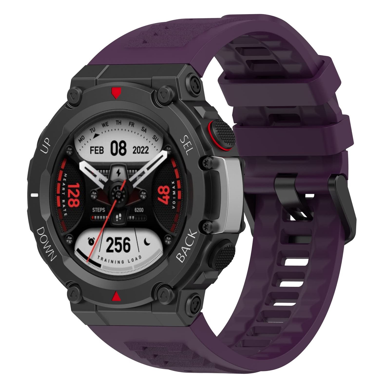 Lijinlan Compatible with Amazfit T-Rex 2 Watch Band Women Men, Purple
