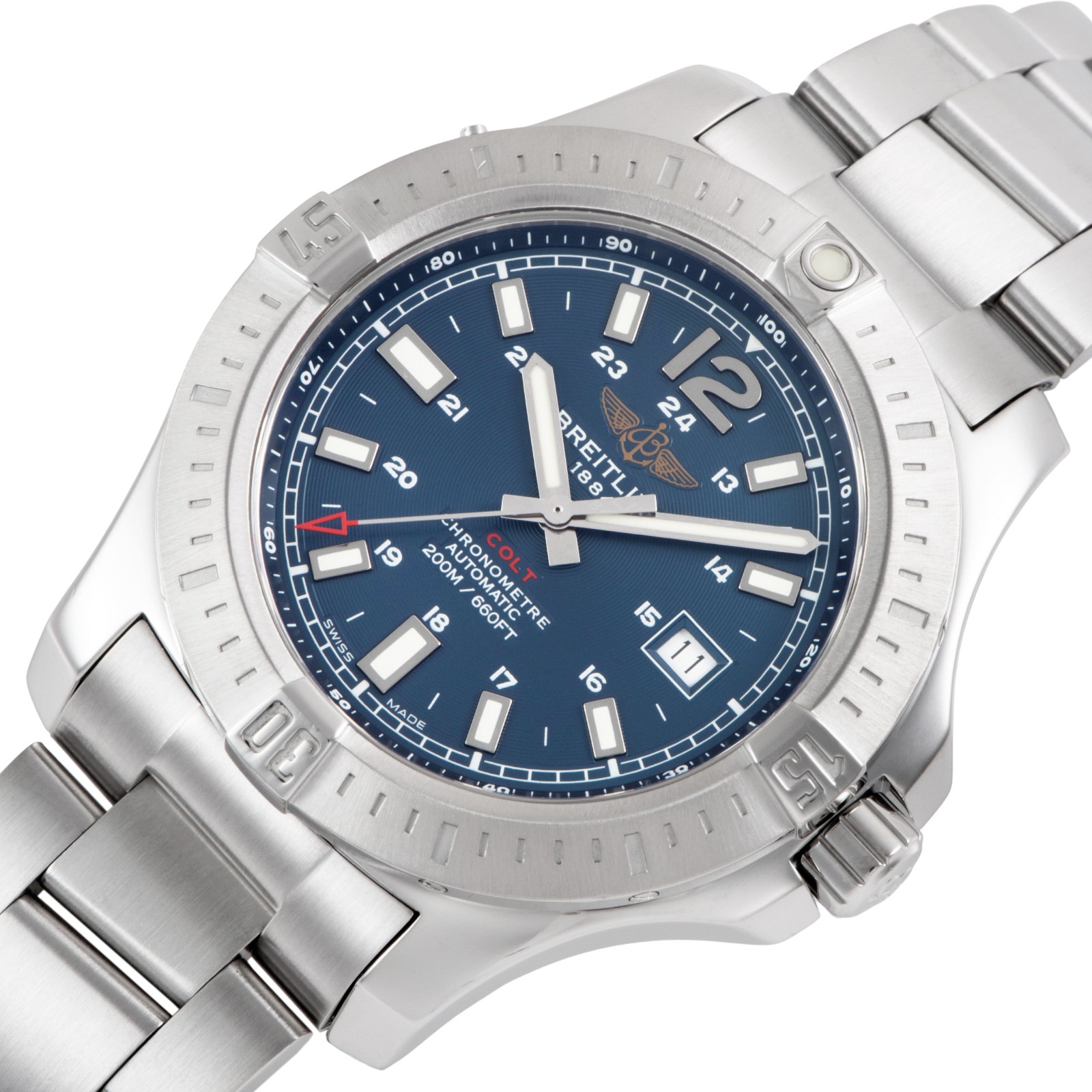 BREITLING Colt GMT A173C06PCS(A17388) Watches Stainless Free Shipping with Box