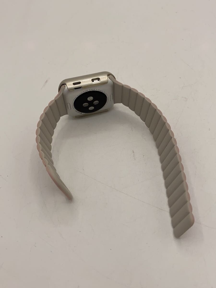 Apple 38mm Quartz Analog Rubber Mens Watch Excellent JAPAN