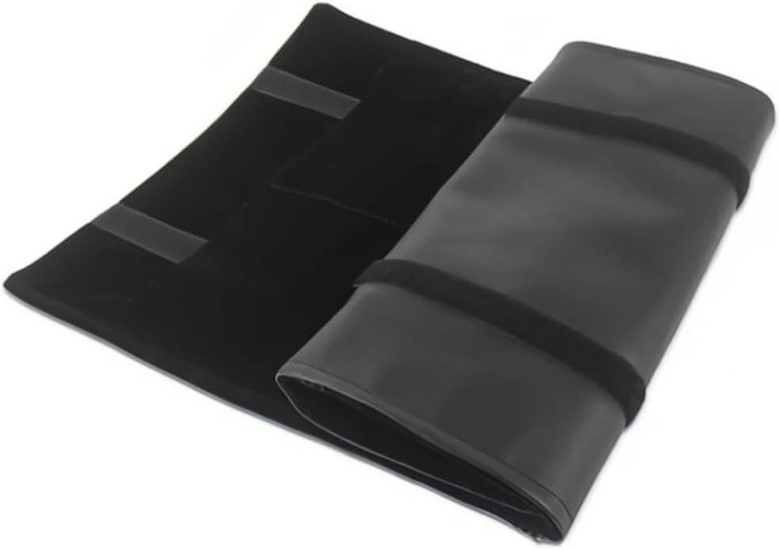 Portable Jewelry Roll Untangled Secure Necklace Travel Storage Bag Displays Hold